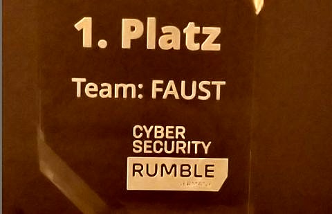 Towards entry "FAU Security Team (FAUST) Ranks First in Cyber Security Rumble Germany 2020"